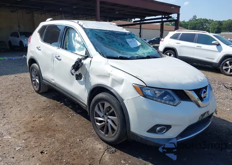 2016 Nissan Rogue Sl z USA, uszkodzony, nr VIN KNMAT2MV0GP712720